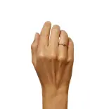 Złoty pierścionek zaręczynowy z diamentem-1618